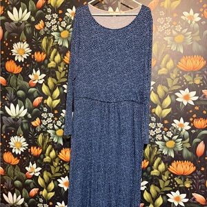 Boden Blue Patterned Women's Dress